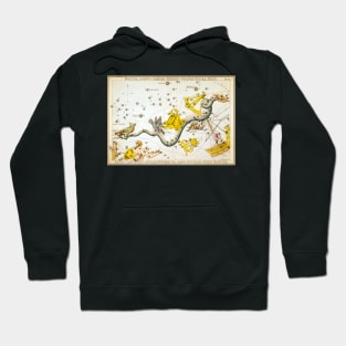 antique sky map for travelers Hoodie